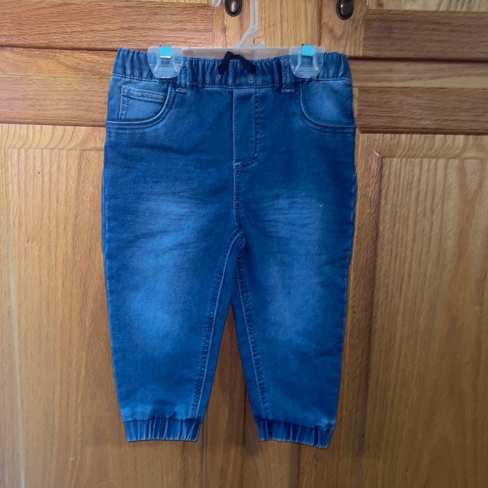 First Impressions Jeans- Elastic Band- 24 Months